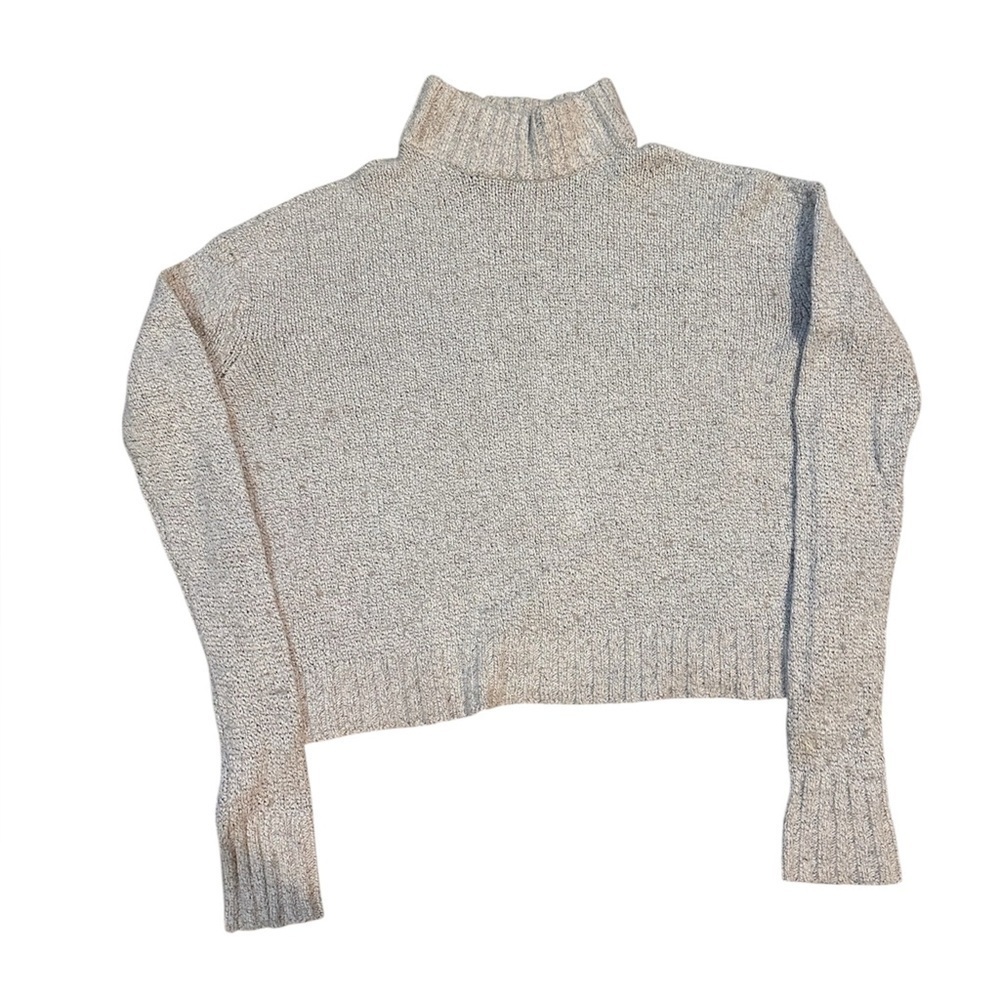 American Eagle Outfitters Cream Cowl Neck Sweater